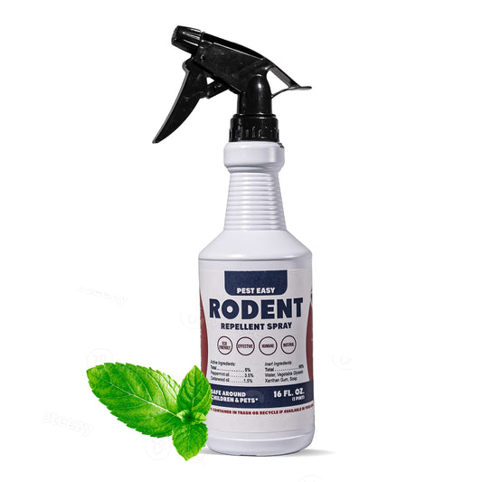 PESTEASY Peppermint Oil Rodent Repellent Spray - 16oz