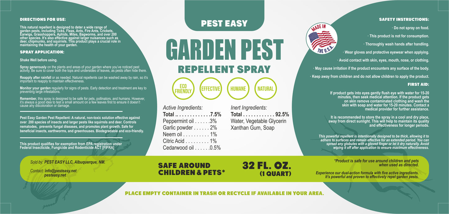 Garden Pest Repellent