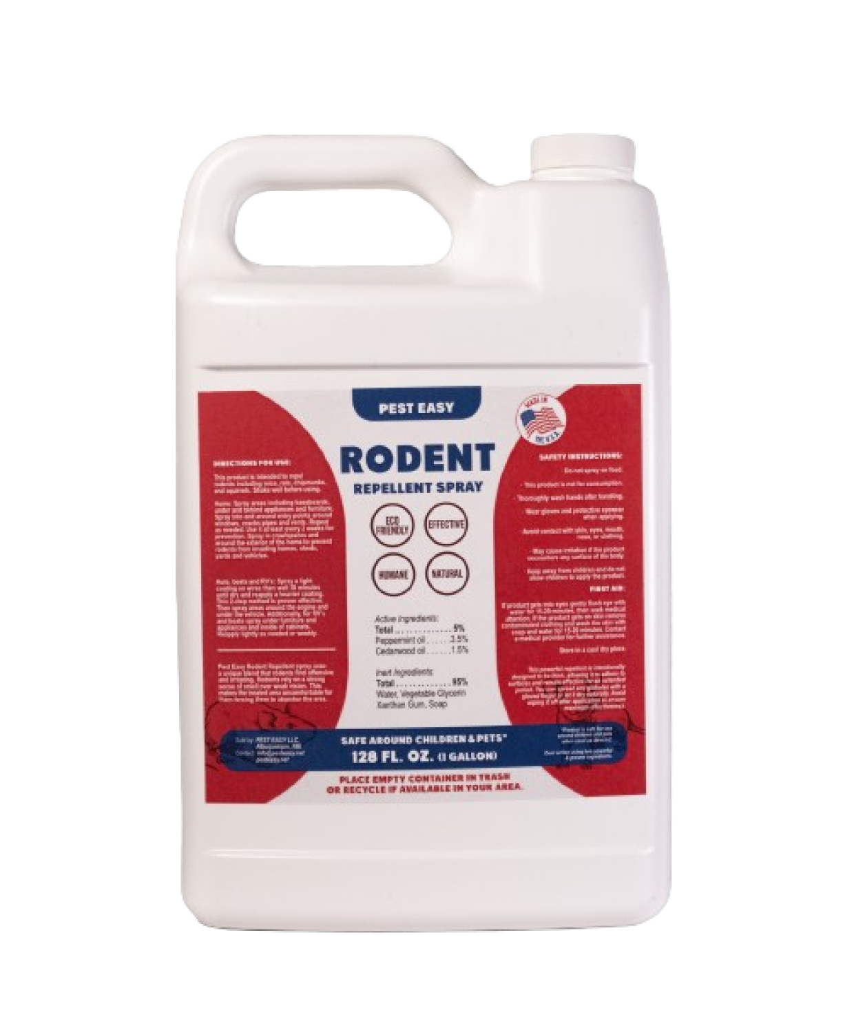 Pest Easy Rodent Repellent | Safe & Effective Rodent Control Spray ...